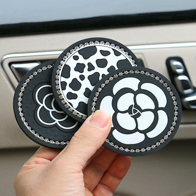 Jeep Cup Cute Car Holder Coasters - Set of 2 Absorbent Bling