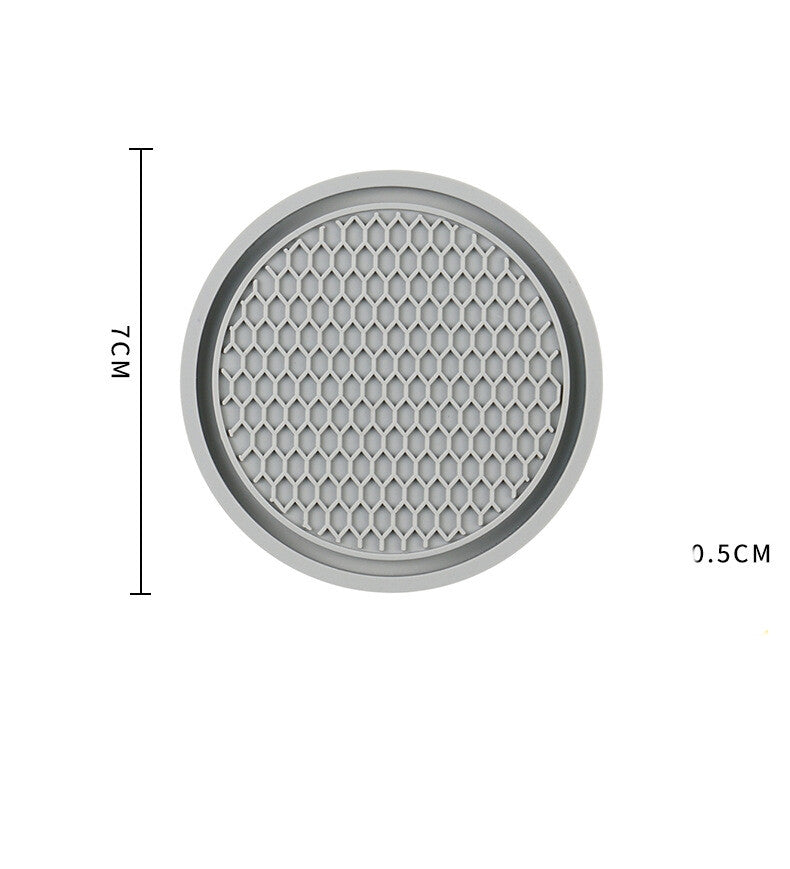 Colorful Car Cup Holder Coasters Set of 2 - Automobile Jeep