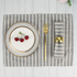 Linen Cotton Napkins Table Mats Set - Rectangle Placemats