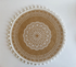 Round Boho Placemats Vintage - Jute Cotton Hemp - Set of 2/4