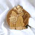 Set of 6 Donkey Kong Wooden Coasters - Handmade Gift - Housewarming - Wood Kitchenware-1