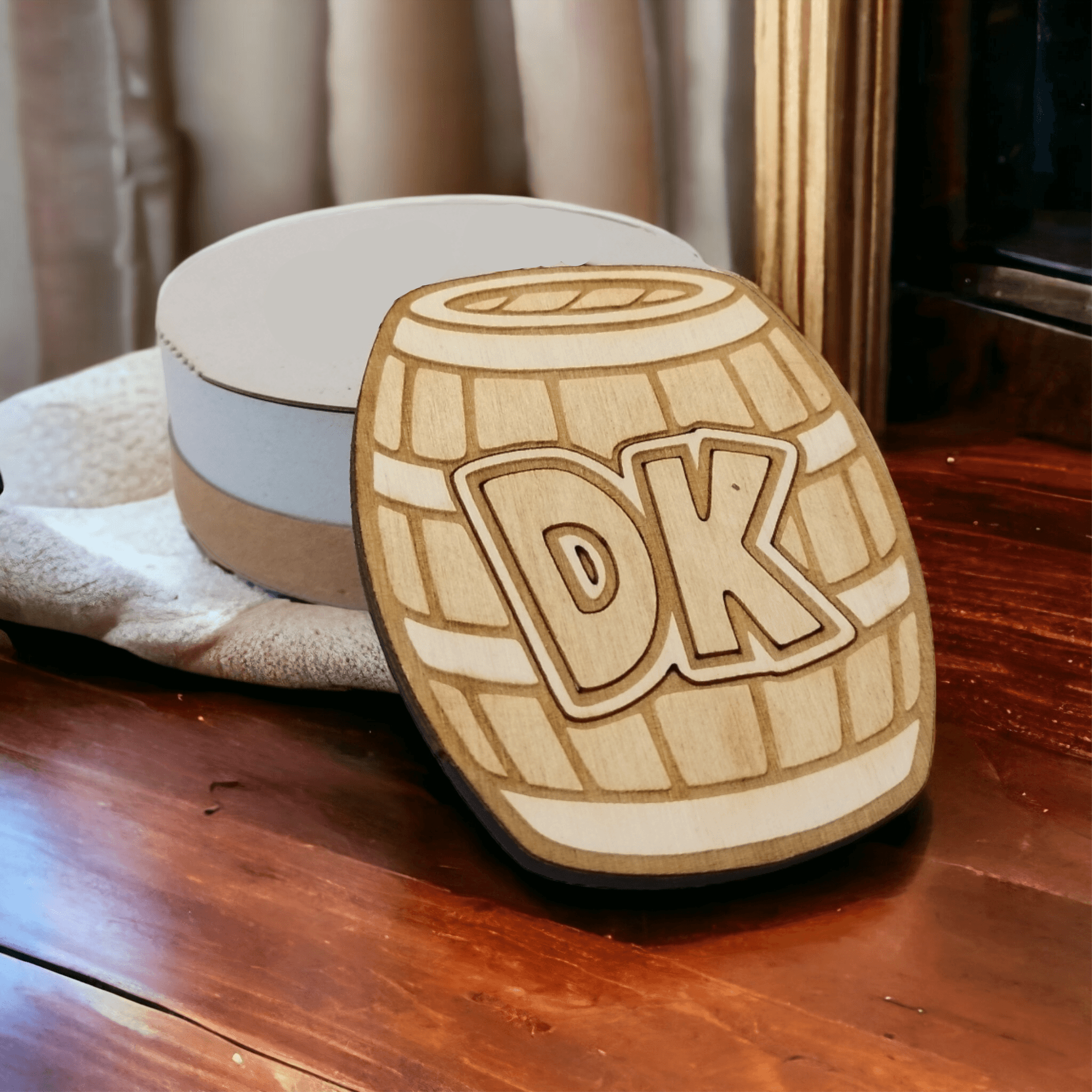 Donkey Kong Wooden Coasters Set of 6 - Cool Handmade Gifts