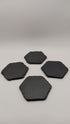 Natural Stone Slate Coasters - Set of 4 with Holder Thick