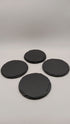 Natural Stone Slate Coasters - Set of 4 with Holder Thick