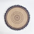 Round Boho Placemats Vintage - Jute Cotton Hemp - Set of 2/4