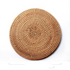 Brown Wicker Rattan Round Placemats - Table Mats Set of 2/4