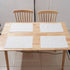 White Rectangle Placemats - Linen Cotton Thick - Set of 2/4