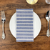 Linen Cotton Napkins Table Mats Set - Rectangle Placemats