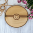 Pokeball wooden coasters displayed as a housewarming gift