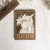 Set of 6 Saint Seiya Cards Wooden Coasters - Handmade Gift - Housewarming - Wood Kitchenware-2
