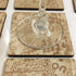 Middle Earth Map Wooden Coasters - Perfect for LOTR Fans and Housewarming Gifts