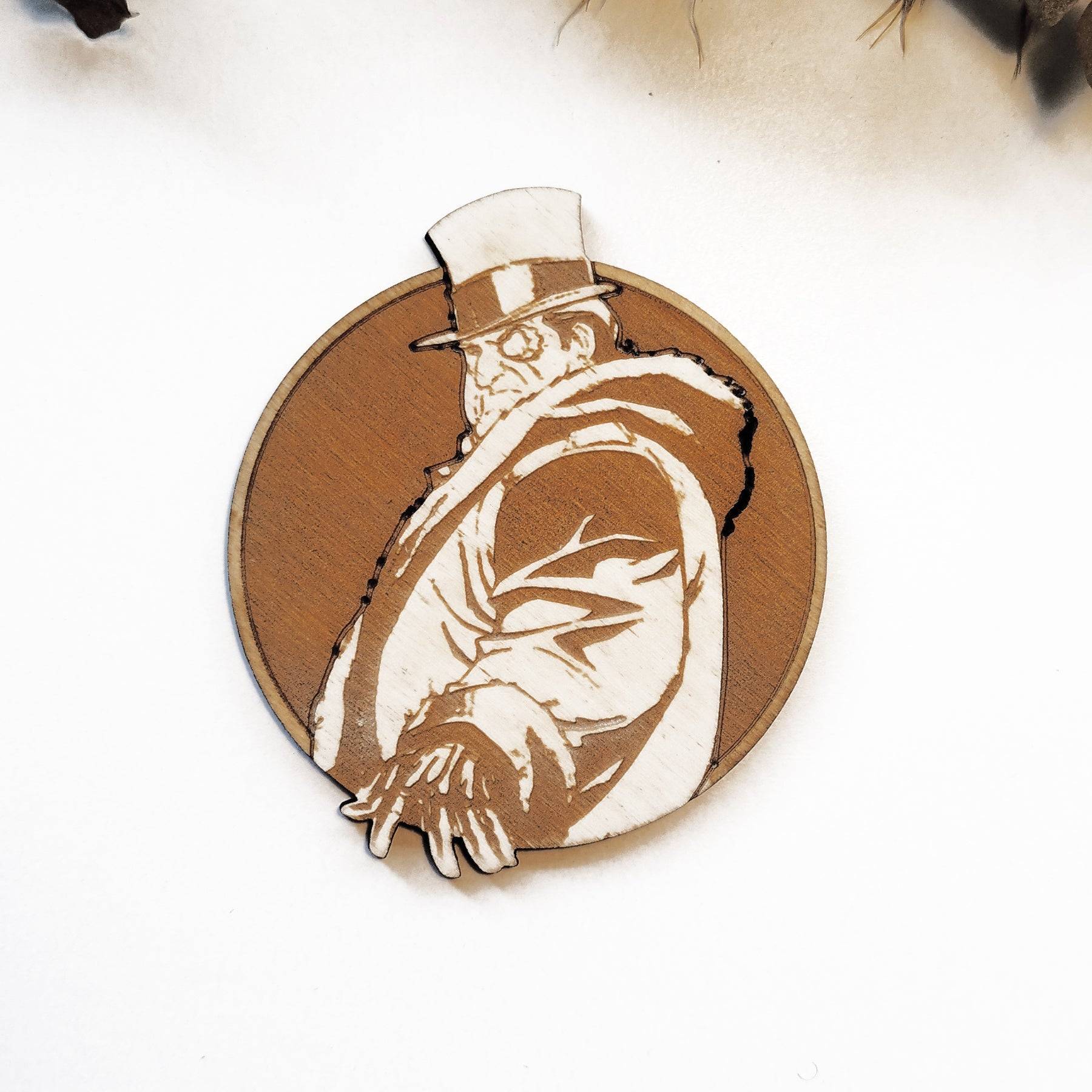 Set of 6 Batman Wooden Coasters - Handmade Gift - Housewarming - Wood Kitchenware-6