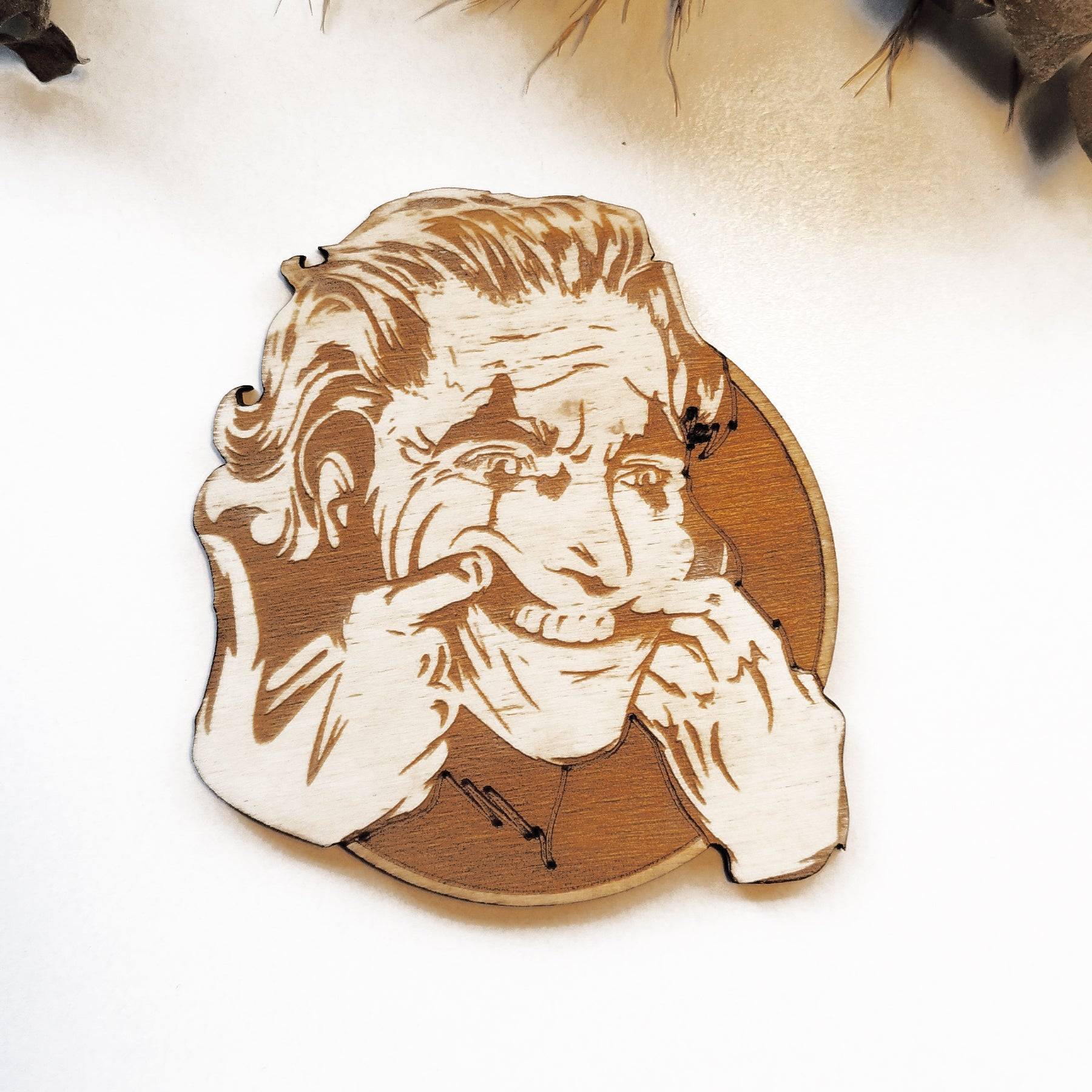 Set of 6 Batman Wooden Coasters - Handmade Gift - Housewarming - Wood Kitchenware-7