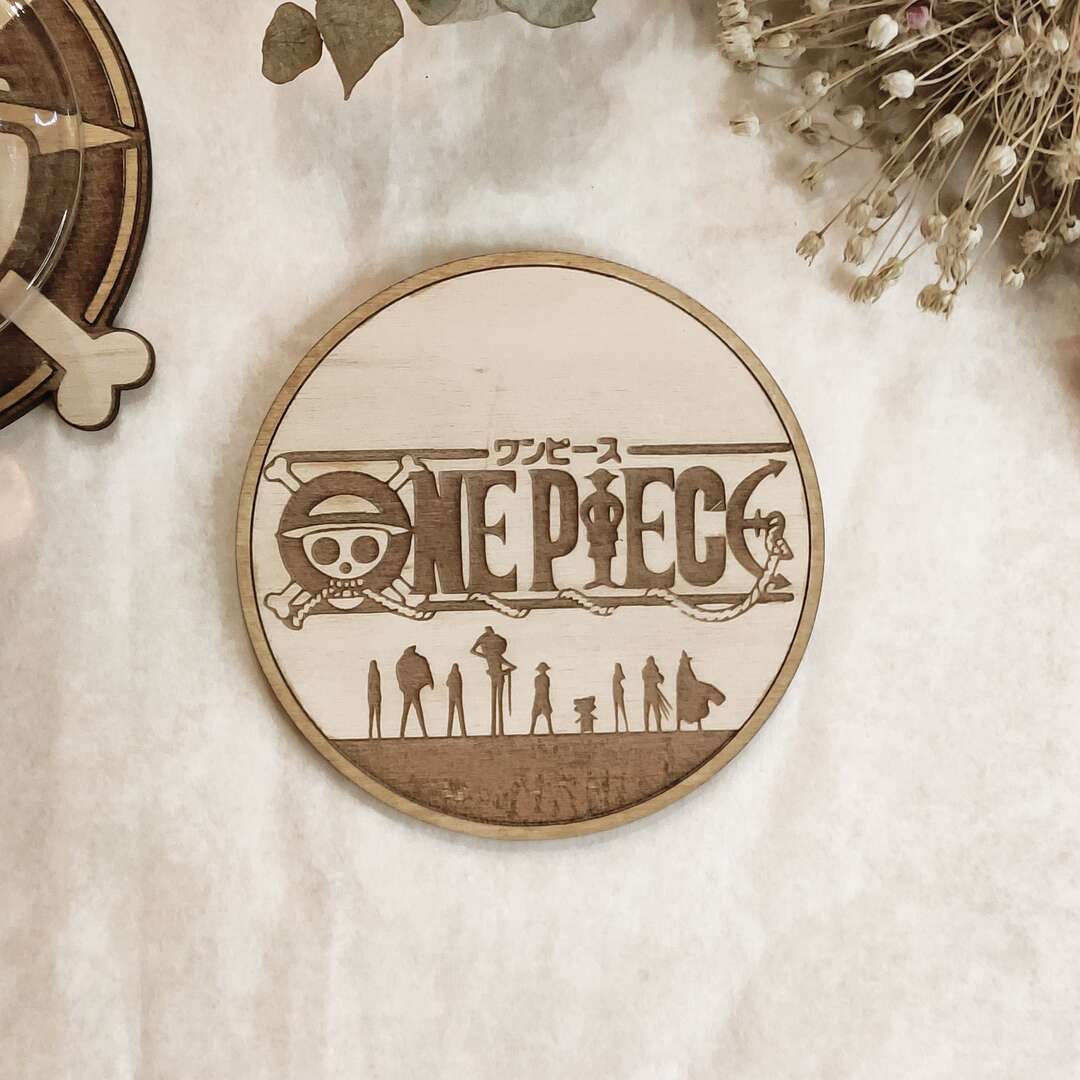 One Piece Wooden Coasters by DECANTRE