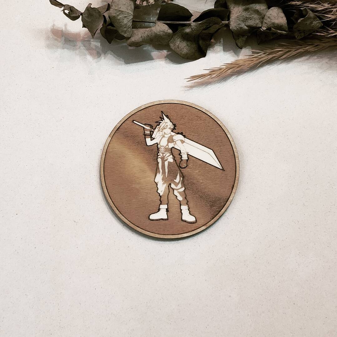 Final Fantasy VII Housewarming Gift Coasters