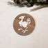 Handcrafted wooden coasters featuring adorable Chocobo designs inspired by Final Fantasy VII