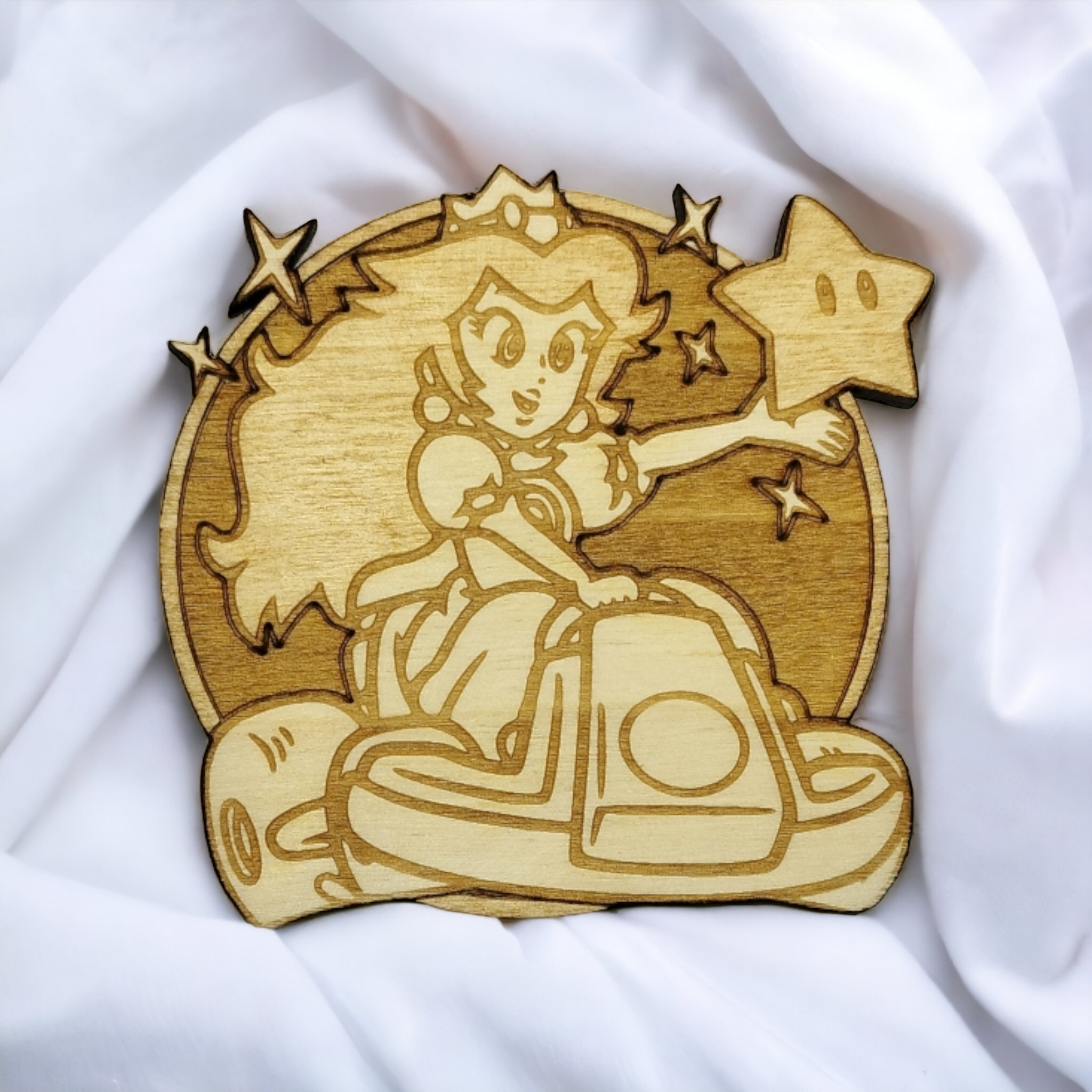 Set of 6 Mario Kart Wooden Coasters - Handmade Gift - Housewarming - Wood Kitchenware - Guardians of The Galaxy-5