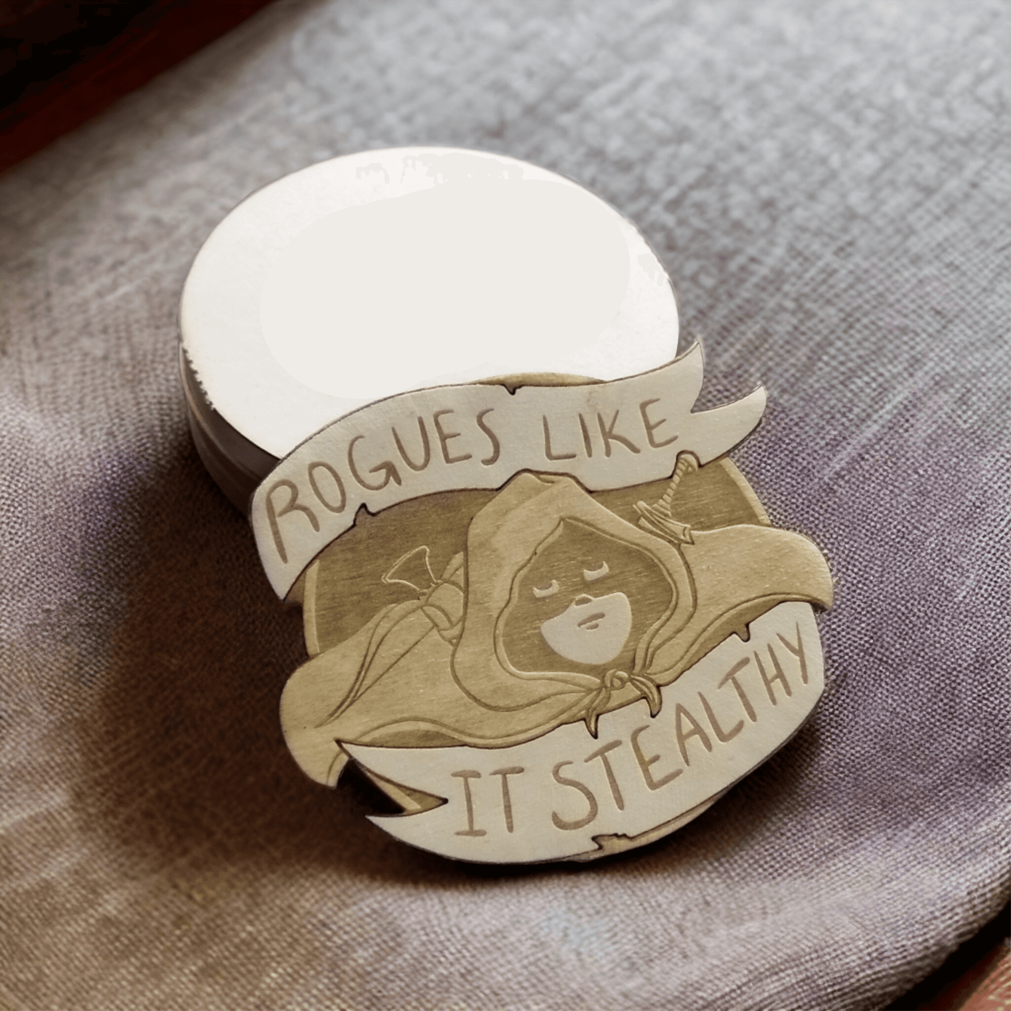 Dungeons & Dragons Wooden Coasters Set 12 Cool Handmade Gifts